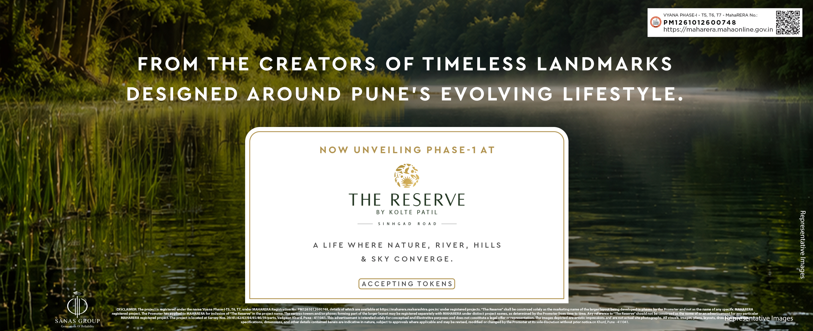 The Reserve by Kolte Patil — Sinhgad Road, Pune — facade view